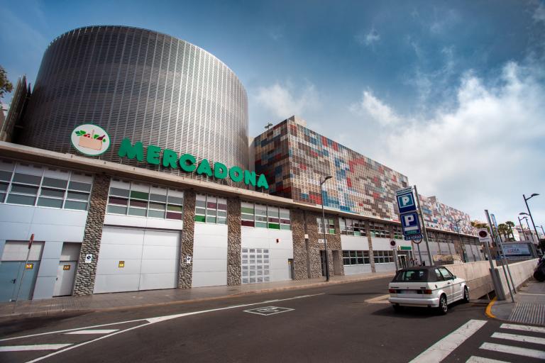 Fachada del Parking Primero de Mayo